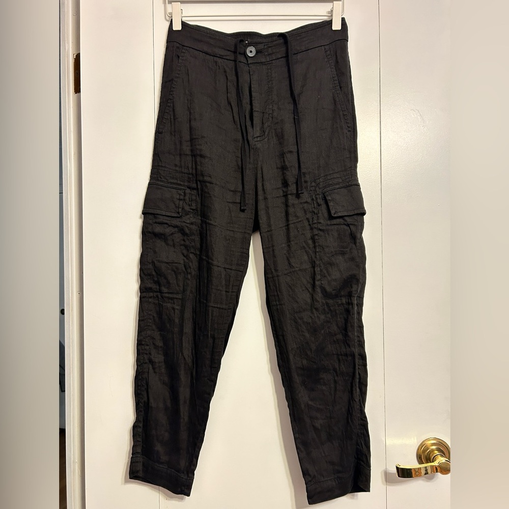 Vince Linen Cargo Pants